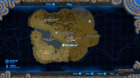 Zelda Breath Of The Wild Map Sized Revealed