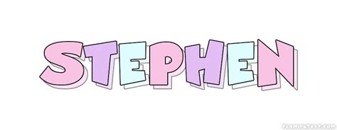Stephen Logo Free Name Design Tool From Flaming Text
