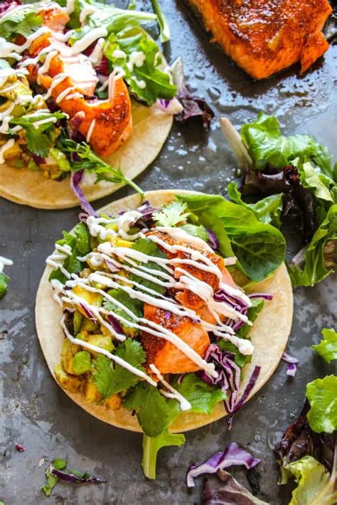Maybe you would like to learn more about one of these? Orange Glazed Cajun Salmon Tacos (My Favorite Tacos Ever ...