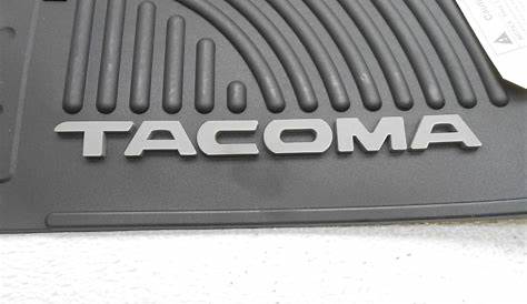 2009 toyota tacoma rubber floor mats