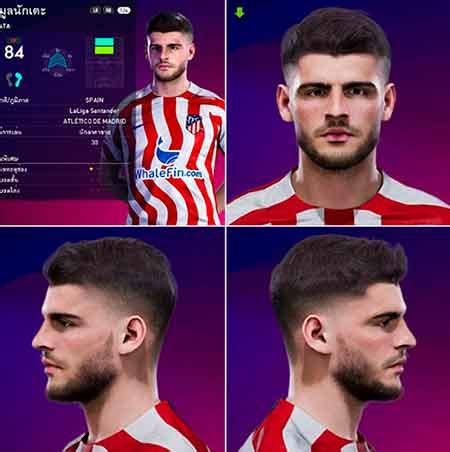 PES 2021 Morata Face 30 01 23 By JP Patumin Patches Mods
