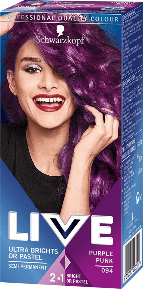 Check out our range of hair dye in a rainbow of colours that will stand the test of time. Scwarzkopf NEW LIVE Hair Color Semi-Permanent Hair Dye ...