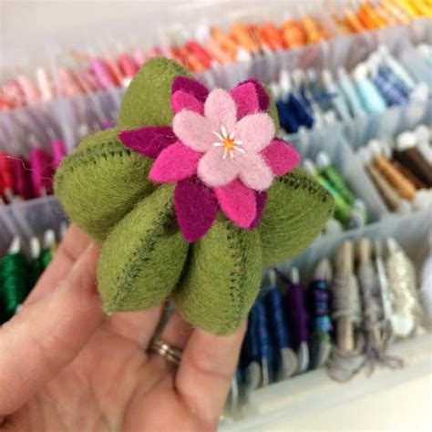 We have modeled fondant tulips. Fabric And Ink and Everyday Life: How To Make A Felt Cactus