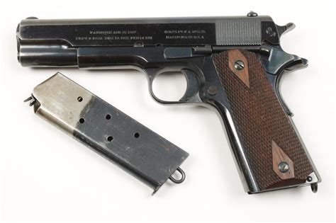 Early Colt Model 1911 Commercial 45 Acp Caliber Semiautomatic Pistol