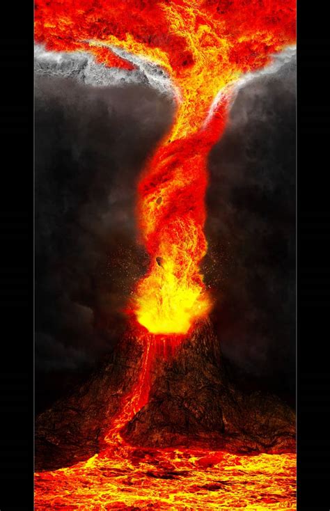 When A Tornado Meets A Volcano By Lvlorf3us On Deviantart