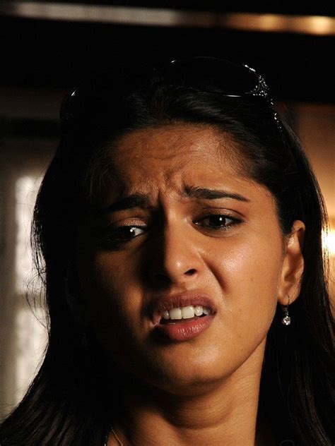 Actress Anushka Shetty Hot Face Expressions Hd