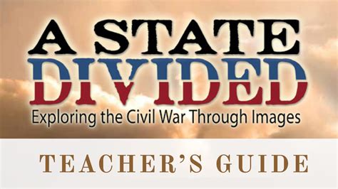 Teachers Guide A State Divided Pbs Learningmedia