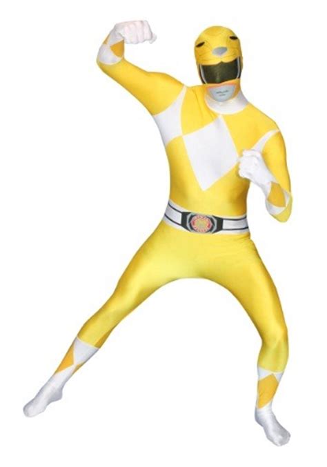 Disfraz De Power Ranger Amarillo Para Adultos Envio Gratis 250000