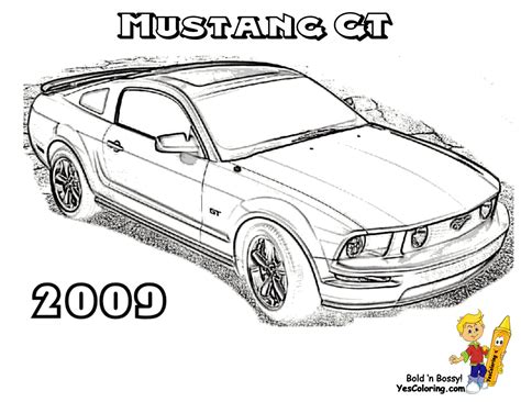 Featuring a vintage car, this coloring page is perfect for the car fanatic in your kid. Fierce Car Coloring (With images) | Cars coloring pages ...