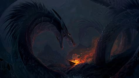 Sea Monster Deviantart Wallpaper, HD Fantasy 4K Wallpapers ...