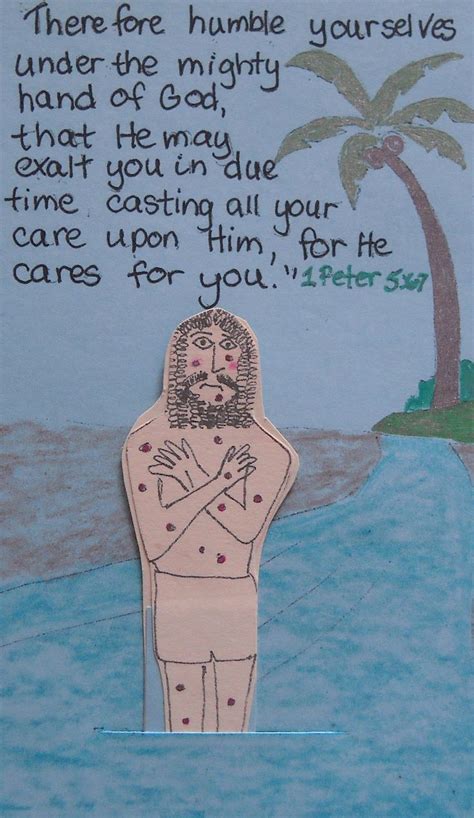 Or sometimes you just need to fill in those last five minutes before the end of class. Elisha Heals Namaan (aunties bible lessons.wordpress.com ...