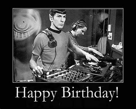 Happy Birthday Star Trek Spock Leonard Nimoy Spock
