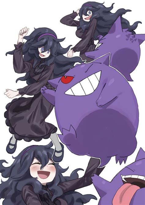 Hex Maniac And Gengar Pokemon And More Drawn By Megame Okbnkn