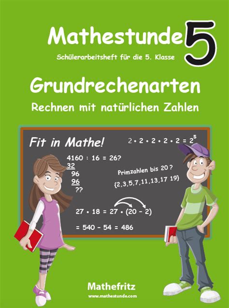Lade dir die übungen zur adjektivdeklination als pdf (mit lösungen) herunter und drucke sie dir aus! Grundrechenarten Klasse 5 | Arbeitsblätter von Mathefritz