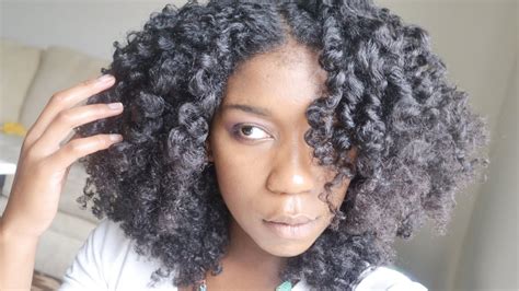 From a curly mohawk to long curls. Fluffy Cocoon Curls on Natural Hair - YouTube