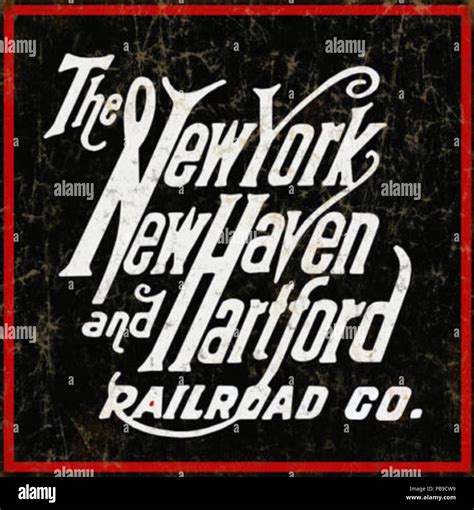 1097 New York New Haven And Hartford Railroad Stock Photo Alamy