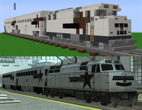 Follow The Train Cj Minecraft - Been in a huge nostalgiac mood recently, so I built the infamous train