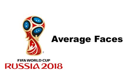 Average Faces Of Fifa World Cup 2018 Learnopencv