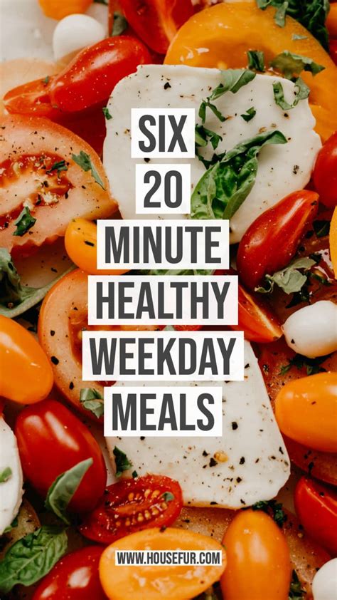 Aim for at least two servings of oily fish each week, says the american heart association. Six 20 Minute Healthy Weekday Meals | Weekday meals ...