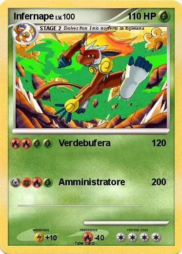 It is known as the flame pokémon. Pokémon Infernape 897 897 - Verdebufera - My Pokemon Card