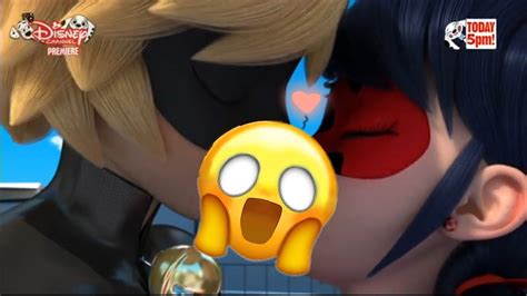 Miraculous Ladybug And Catchat Noir Kiss 😍 Youtube