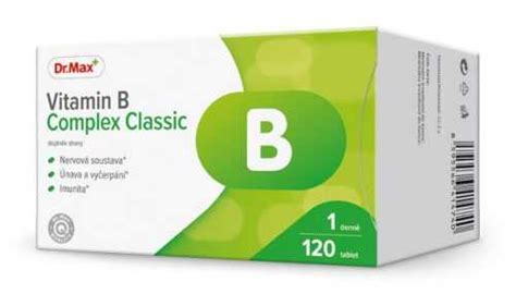 Dr Max Vitamin B Complex Classic Tablet Esk Medic Na Cz
