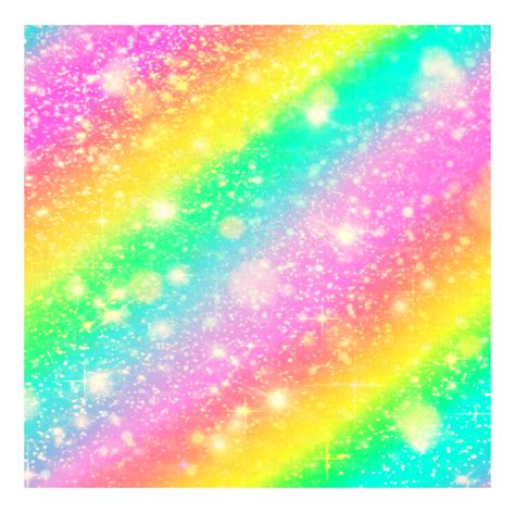 Ftstickers Rainbow Iridescent Glitter Sticker By Kingfama
