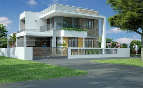 Best Contemporary Inspired Kerala Home Design Plans