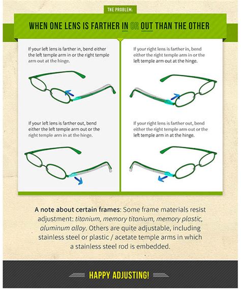 Vm Diy Guide To Adjusting Your Glasses