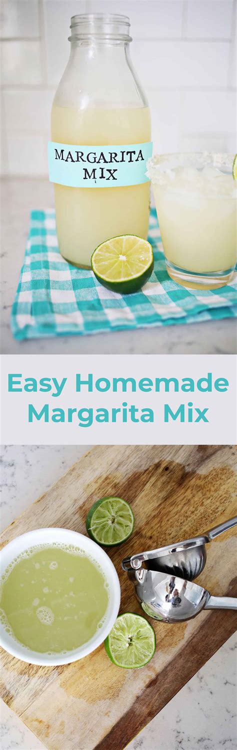 Homemade Margarita Mix A Beautiful Mess