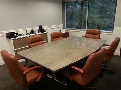 User rating, 4.3 out of 5 stars with 7 reviews. Handmade Conference Table by AJC Woodworking | CustomMade.com
