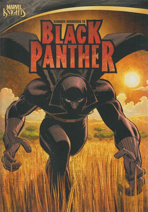 Black Panther Marvel Knights On Dvd Movie