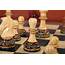 The Burnt Dubrovnik Series Chess Set And Board Combination  3875 King