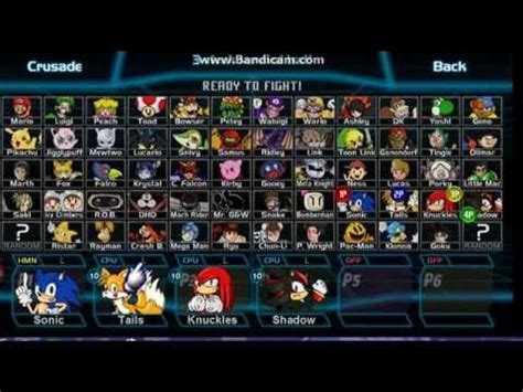 The smile is different, the size and overall, the item is. SSF2 0.9b - Dark Sonic VS Super Tails | FunnyDog.TV