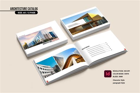 Architecture Brochure Template Brochure Templates ~ Creative Market