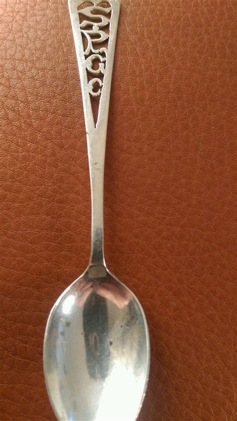 Silver Spoon Sheffield 1981 Antique Silver Silver Spoons Silver