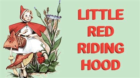 learn english through story english story little red riding hood english stories moral