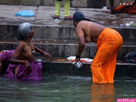Ganga Open Bathing Nude Pics Sex Photos