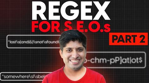 Complete Regex For Seos Learn How To Use Regex For Seos In Hindi Part Youtube