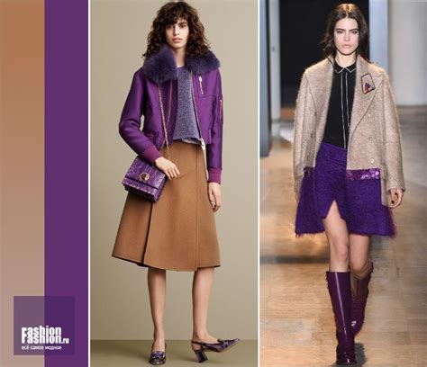 Сочетание бежевого и фиолетового | Стиль, Цветовые сочетания и Модные стили