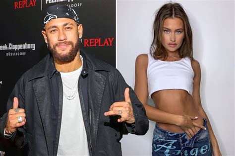 Neymar Lexi Wood Leaving Flirty Comments On Each Others Instagrams