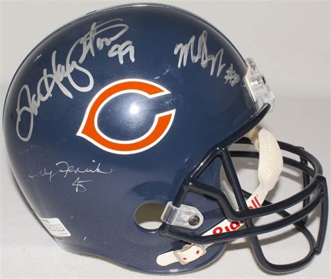 1985 Chicago Bears Multi Signed Super Bowl Xx Champs Full Size Logo