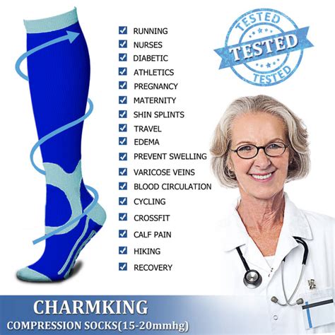Looking For Everything You Need Charmking Compression Socks For Women
