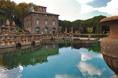 Villa Lante At Bagnaia Is A Mannerist Garden Of Surprise Near Viterbo
