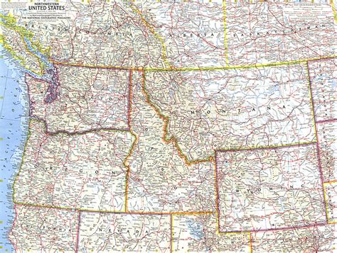 Fetch Map Of Northwest Us States Free Images
