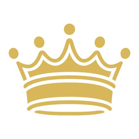 Yellow Gold Crown Logo Logodix