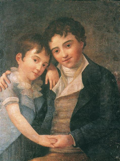 Karl And Franz Mozart Painting By Granger