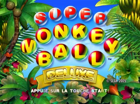 Super Monkey Ball Deluxe Gallery Screenshots Covers Titles And