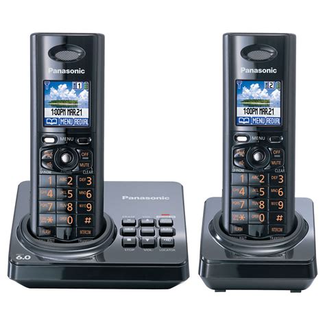 Panasonic Kx Tg8232b Digital Cordless Phone System With Digital