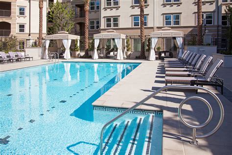 The Refreshing Outdoor Pool And Lounge Area At The Carlyle Luxury